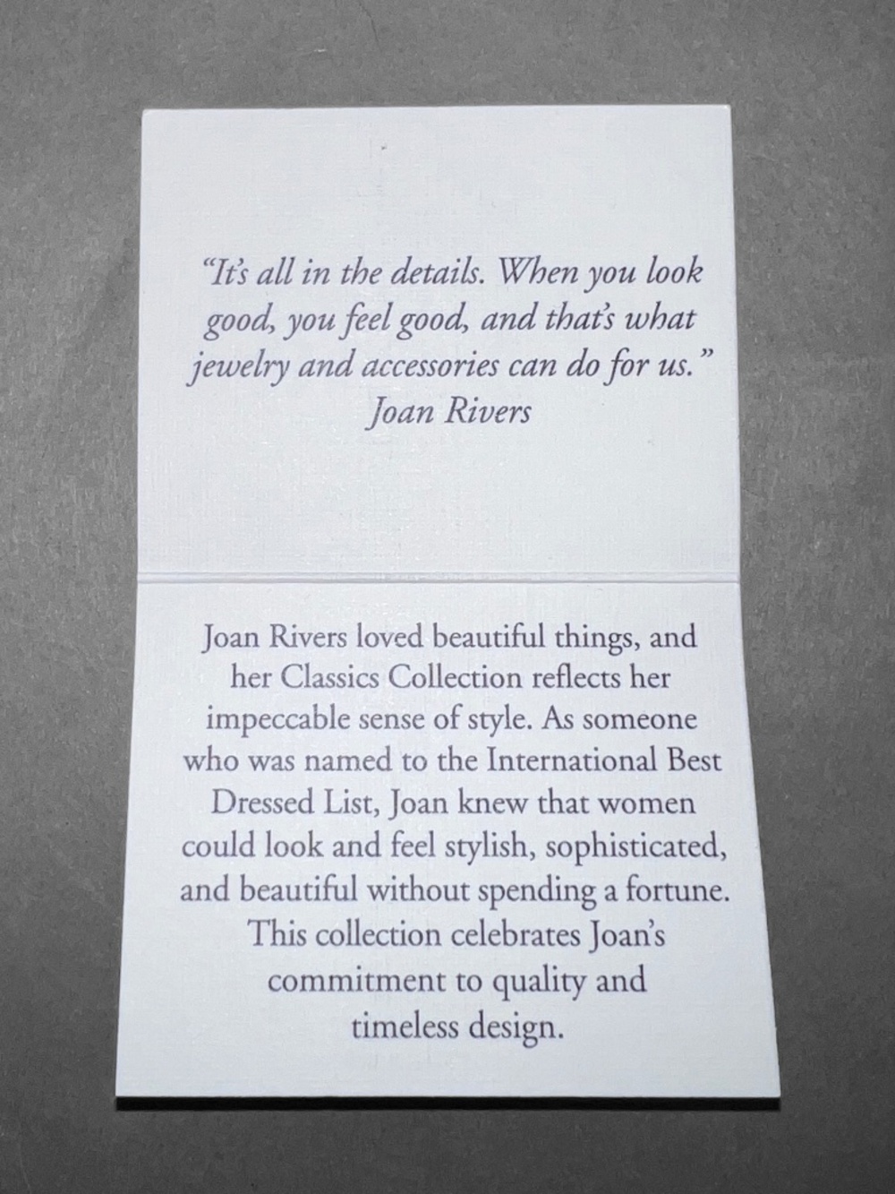 Joan Rivers Collection Silver Hoops - Picture 8 of 8